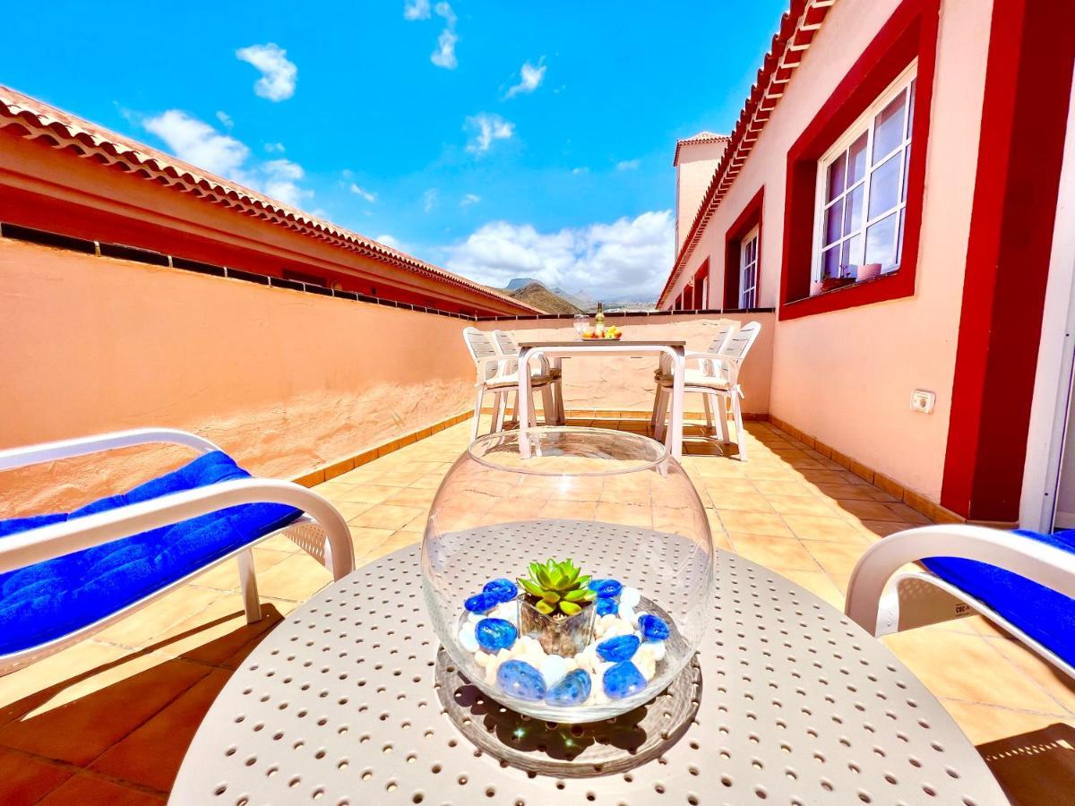 !!! Relaxing View, The Heights Apartment With Terrace And Heated Pools, Los Cristianos Los Cristianos  Exterior photo