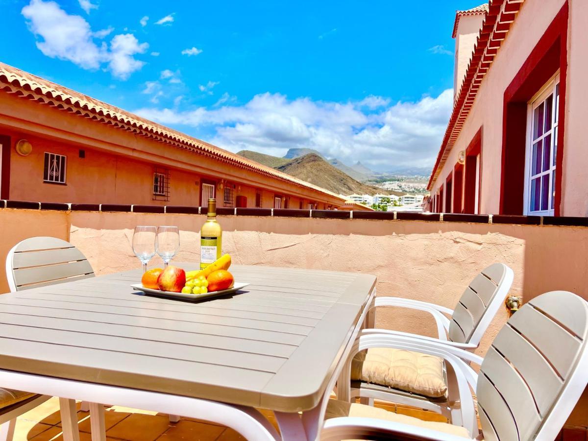 !!! Relaxing View, The Heights Apartment With Terrace And Heated Pools, Los Cristianos Los Cristianos  Exterior photo