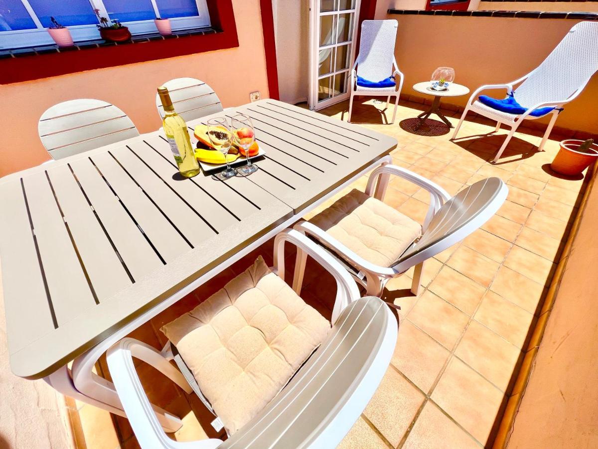 !!! Relaxing View, The Heights Apartment With Terrace And Heated Pools, Los Cristianos Los Cristianos  Exterior photo