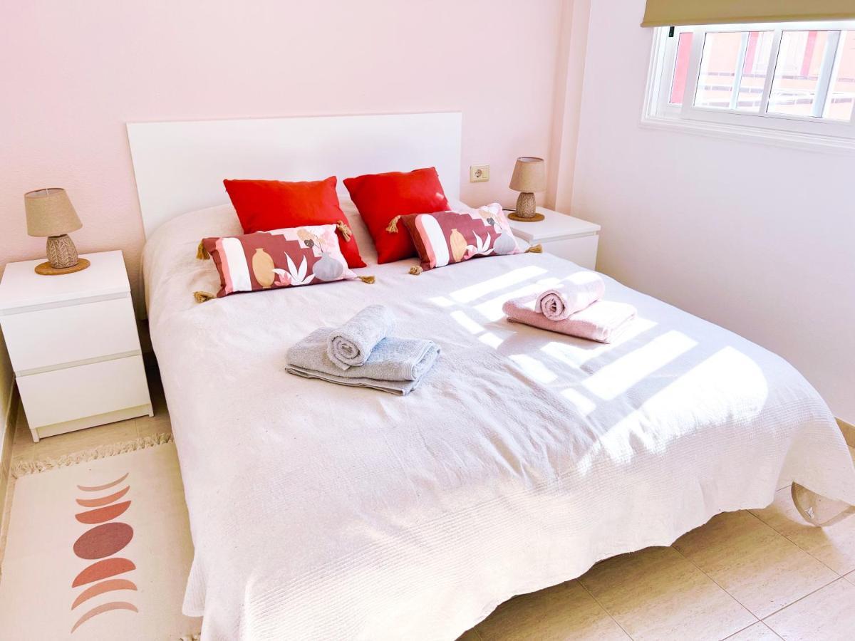 !!! Relaxing View, The Heights Apartment With Terrace And Heated Pools, Los Cristianos Los Cristianos  Exterior photo